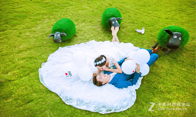 大连海景婚纱比较好——踏青