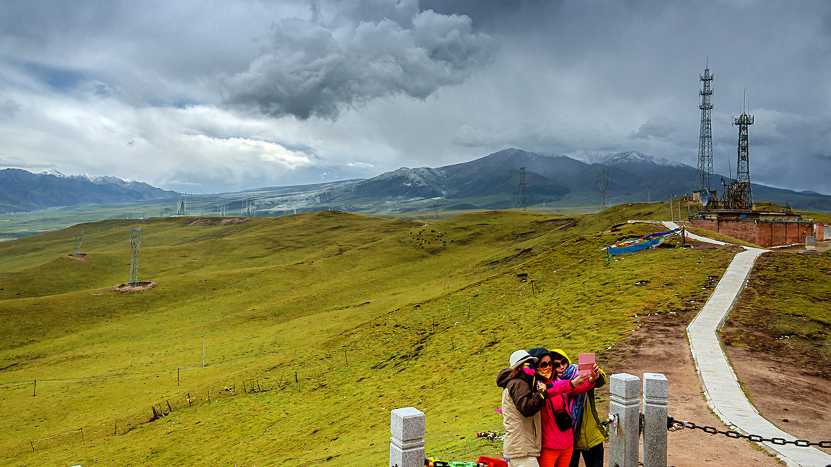 西北风光 青海 《日月山》