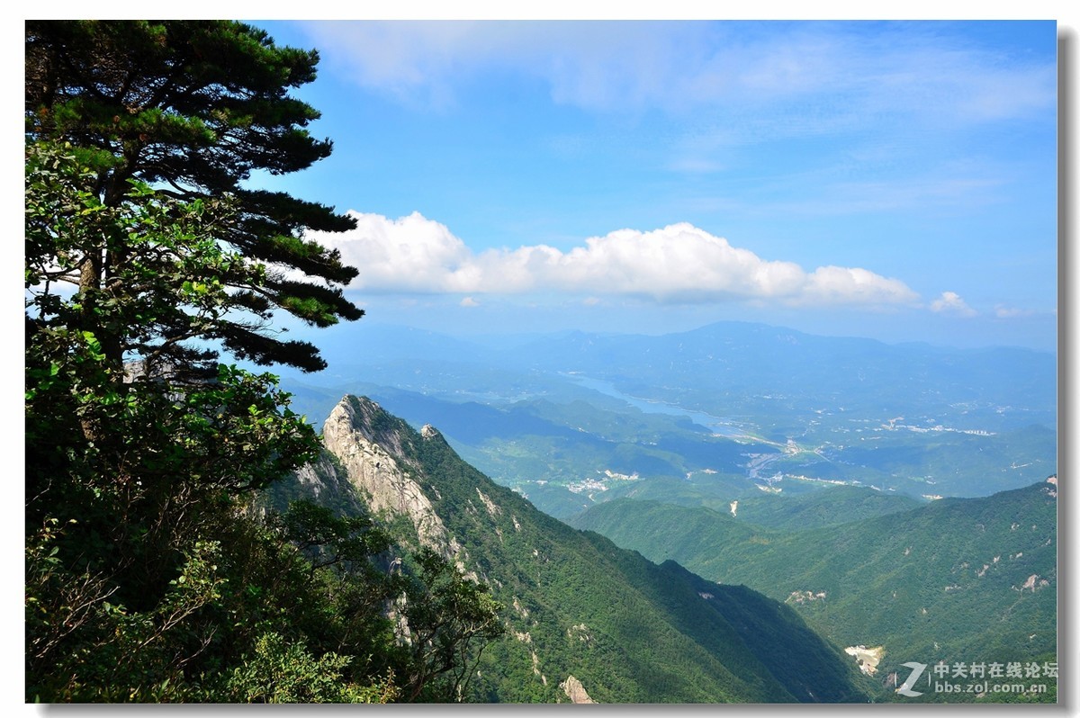 天堂寨纪行之四——祥云飘荡，青峰峻拔，白象戏水、妙趣横生