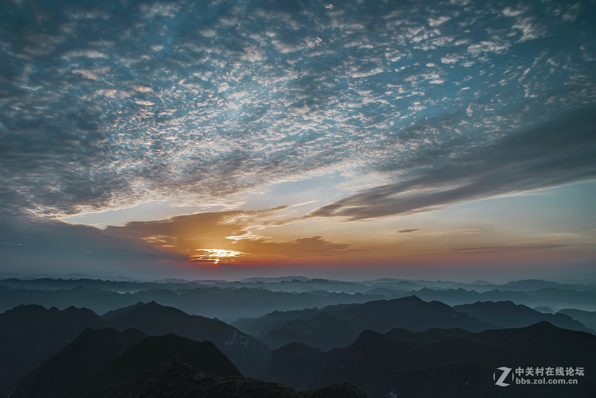 本星空(中国)10月11日发帖《风云娄山》再次后期之经验谈