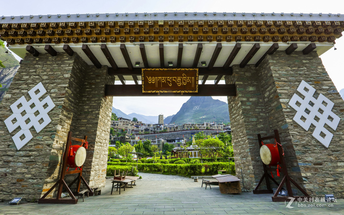 甘堡藏寨四川省阿坝藏族羌族自治州理县