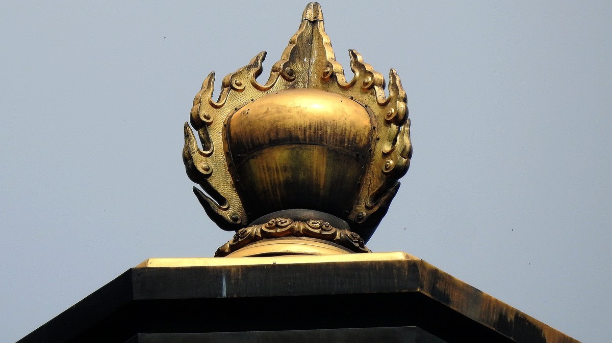 避暑山庄一个王朝的背影第012号永佑寺之四宝顶风光