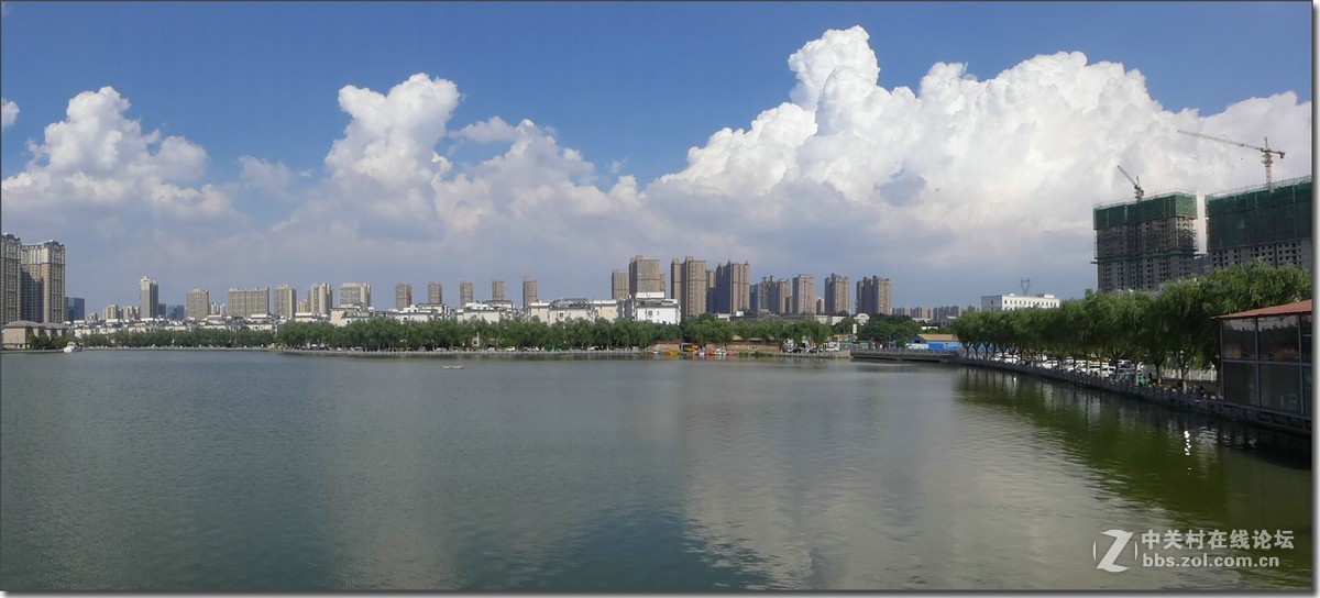今日郑州——帝湖风光