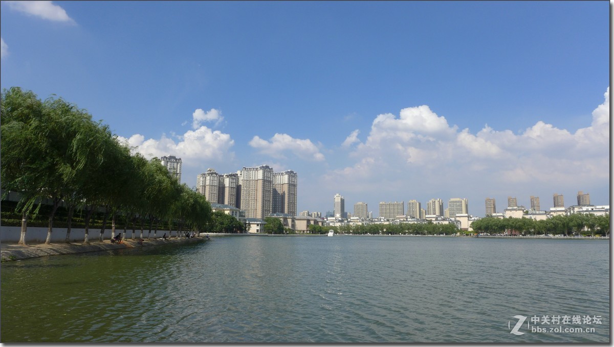 今日郑州——帝湖风光