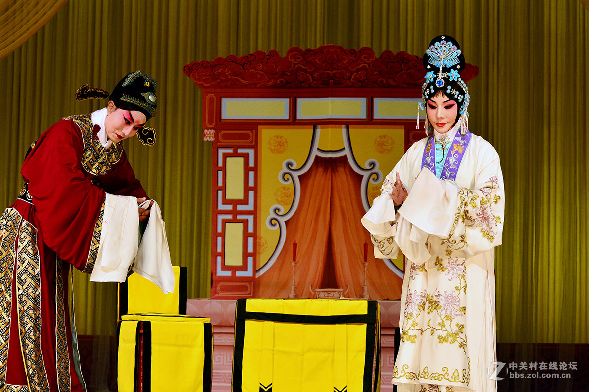 京剧望江亭剧照20151017赵秀君主演