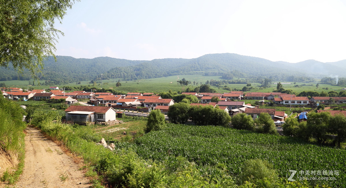 美丽静谧的东北农村