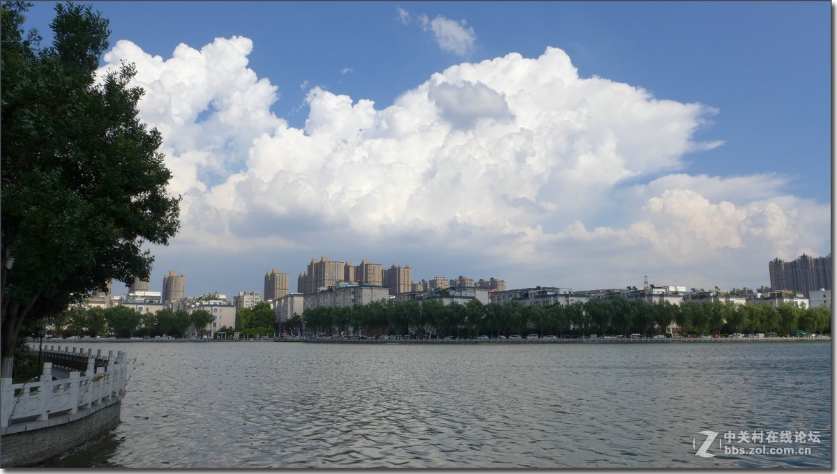 今日郑州——帝湖风光