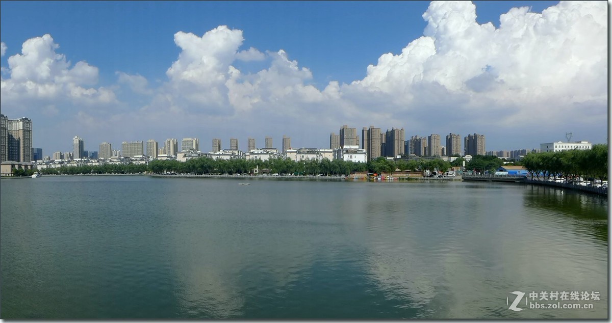 今日郑州——帝湖风光