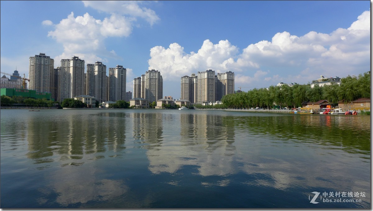 今日郑州——帝湖风光