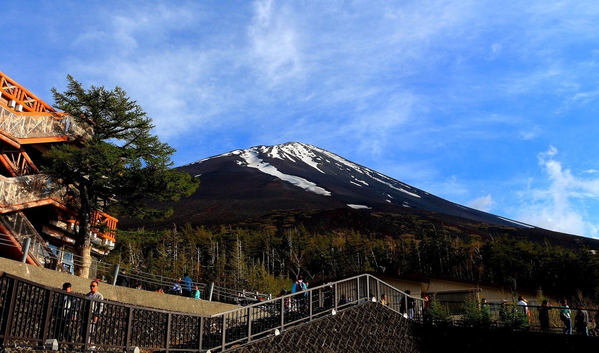 日本本洲富士山开心之旅富士山五合目