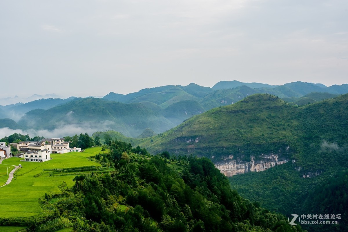 贵阳风光随拍三高坡苗族乡石门村风光广角篇