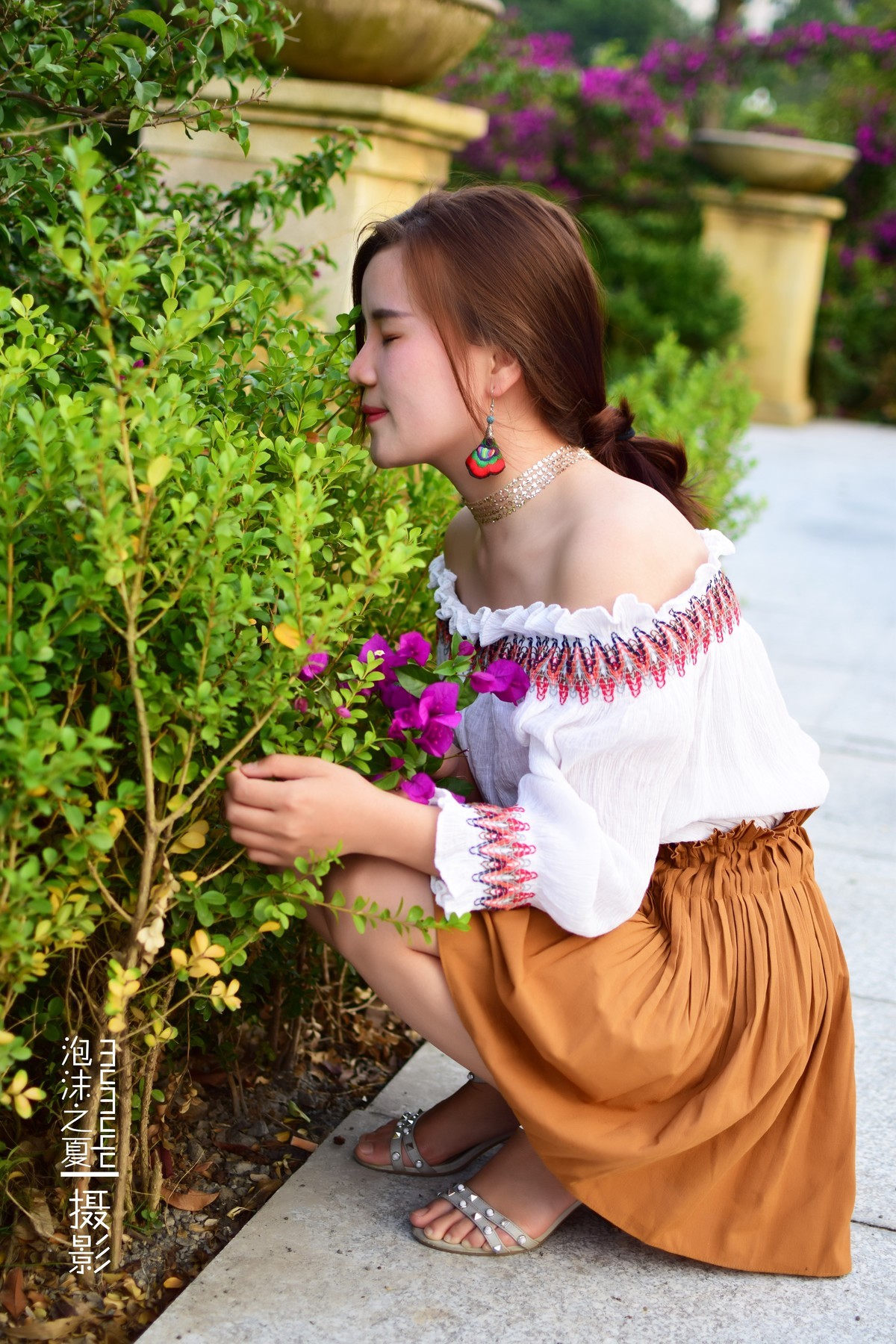 半民风特色人像