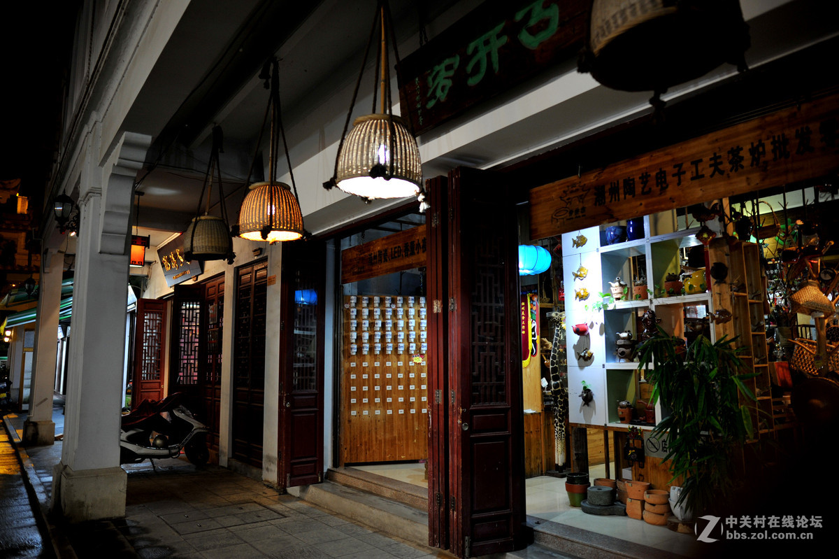 潮州牌坊街夜拍（D3S配蔡司25/2试镜）