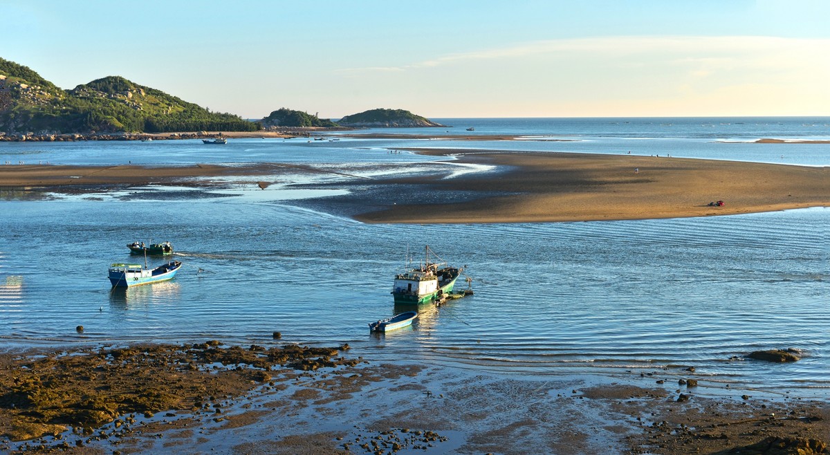 阳西蓝袍湾风光