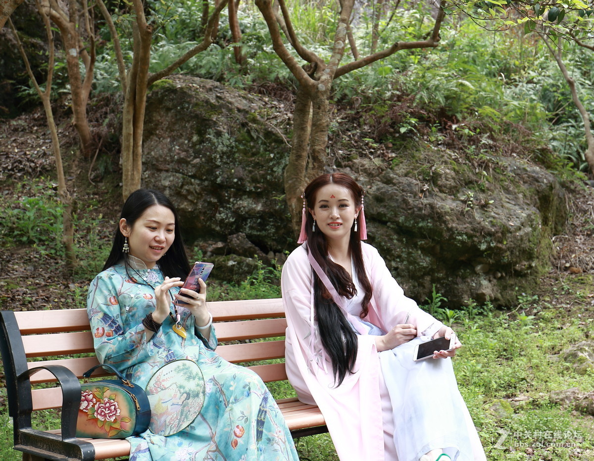 响石山景区游拍