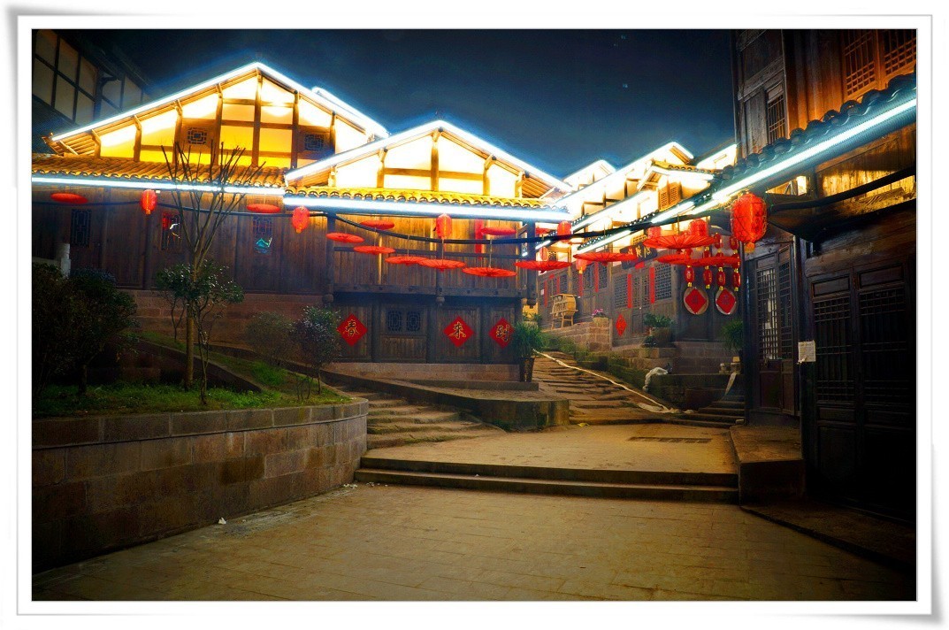 贵州赤水市又一新景点——市中石沓沓老街