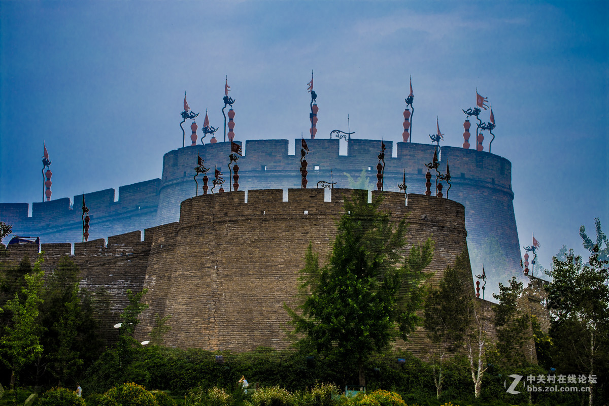 多重暴光拍城墙