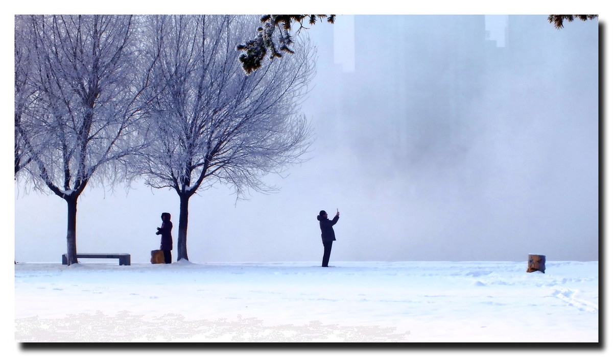 数九寒天，挡不住的诱惑。