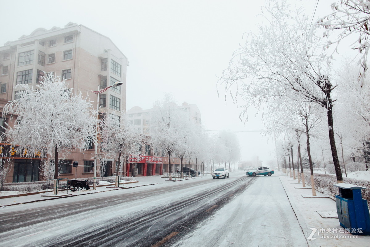 24L雾凇景色加人像