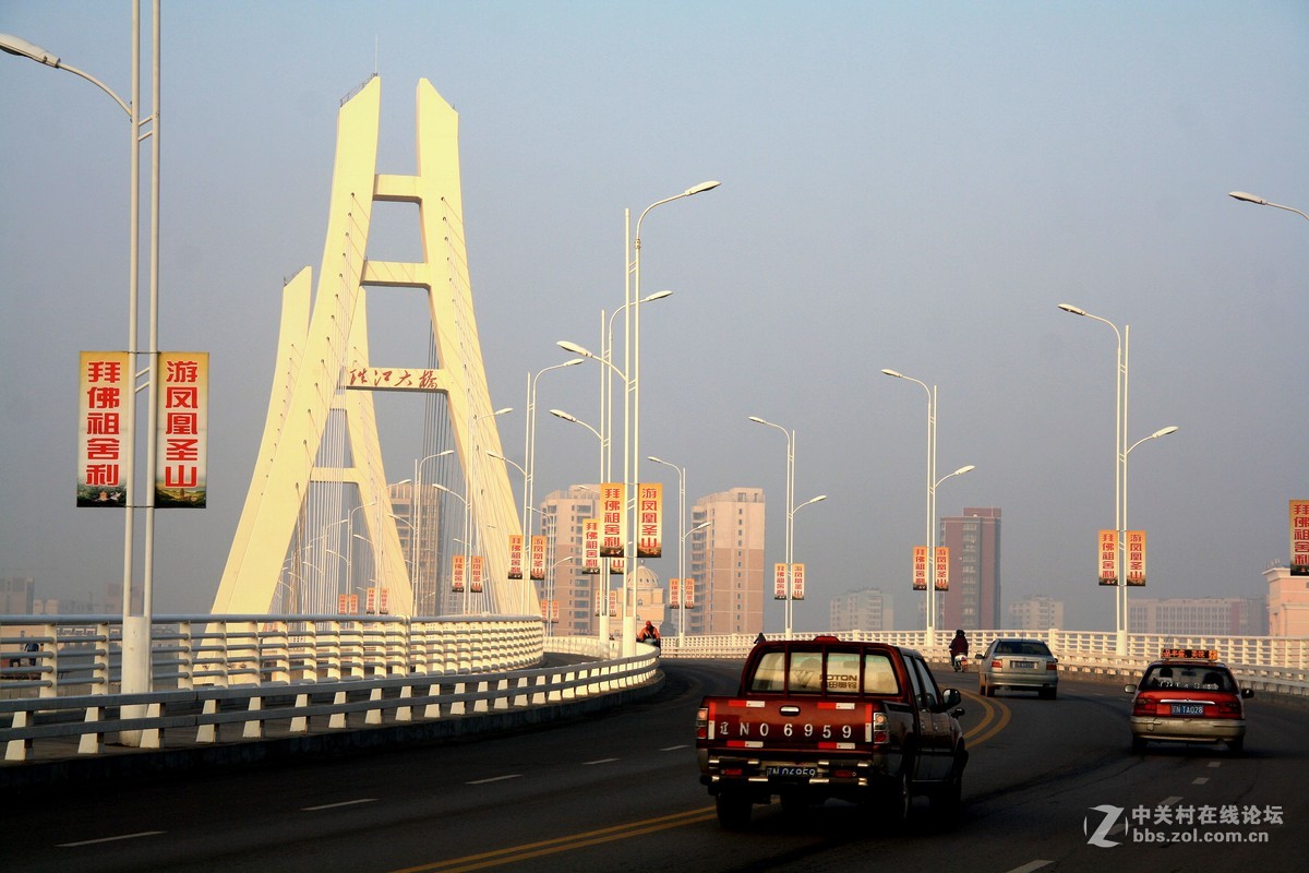 朝阳 景色 凌河桥 -------2015.11.14日 行摄朝阳三座大凌河桥远景 光影习作分享