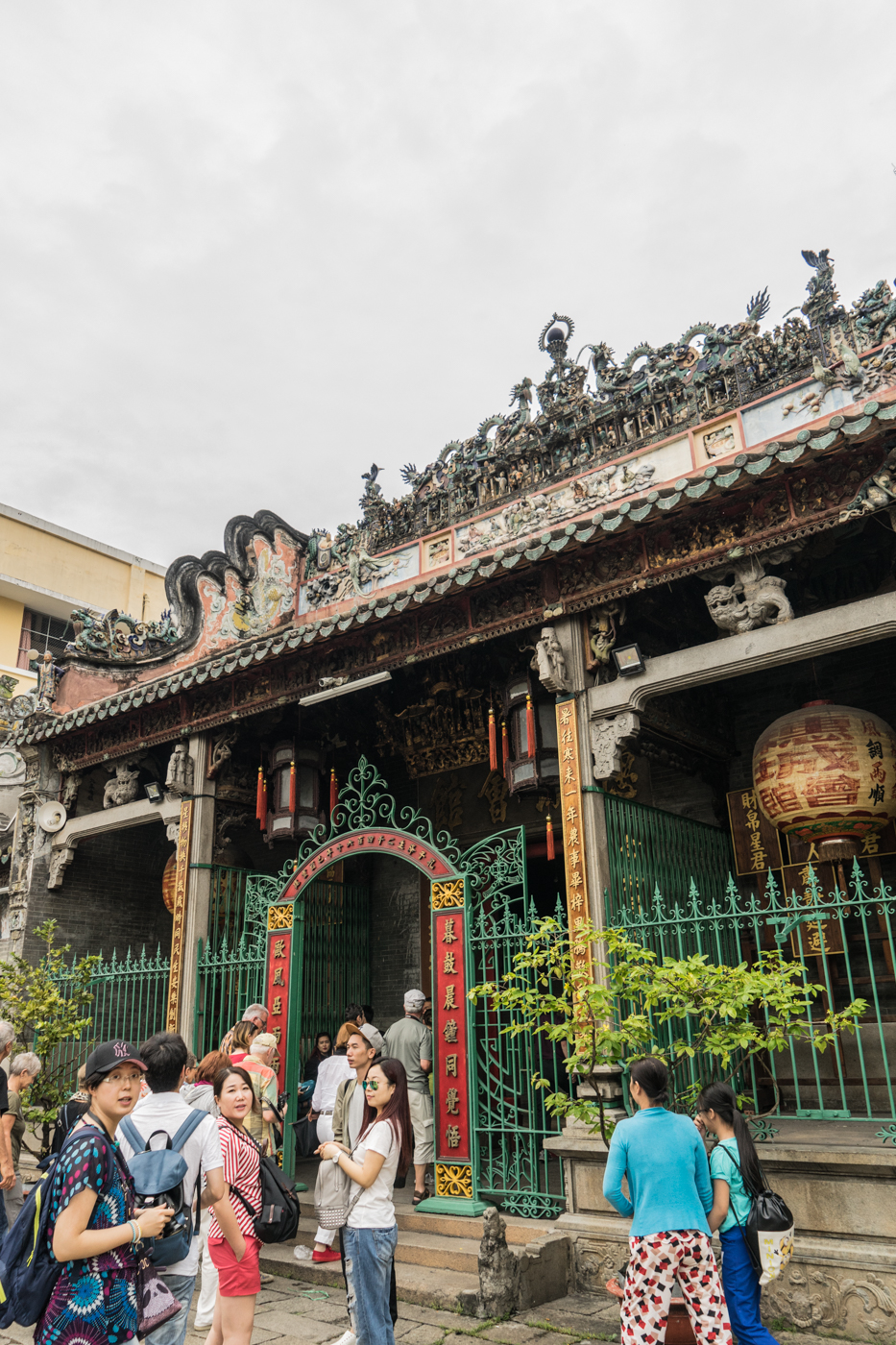 胡志明市市政厅和华人街天后宫