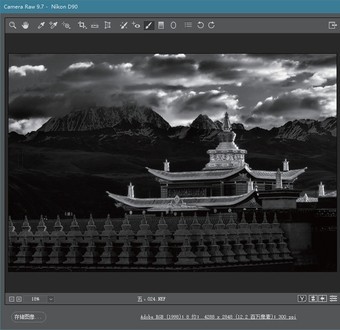 深度剖析 如何在ACR中制作高品质黑白影像