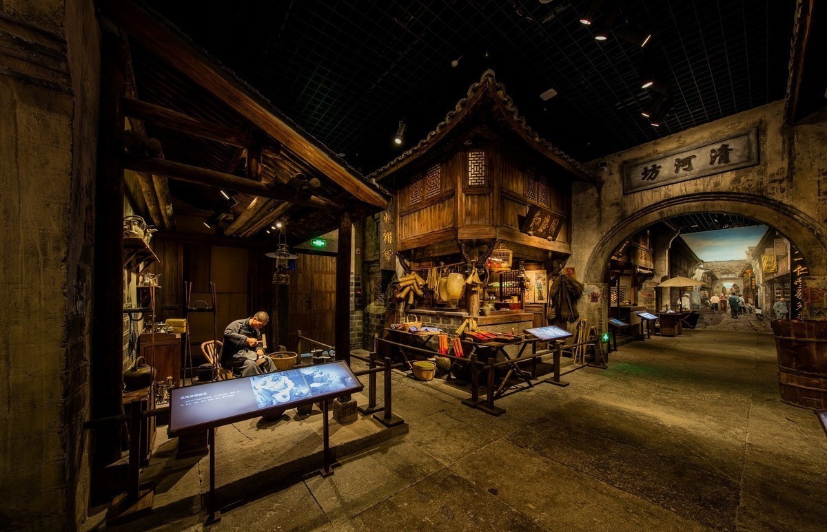 临海博物馆民俗展