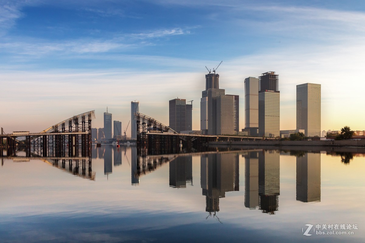 海河边，潮音寺