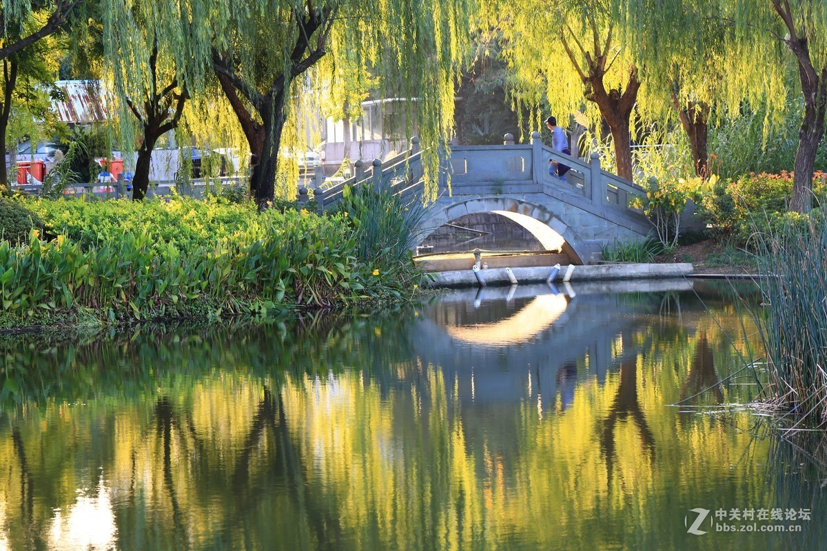 福民公园的早晨