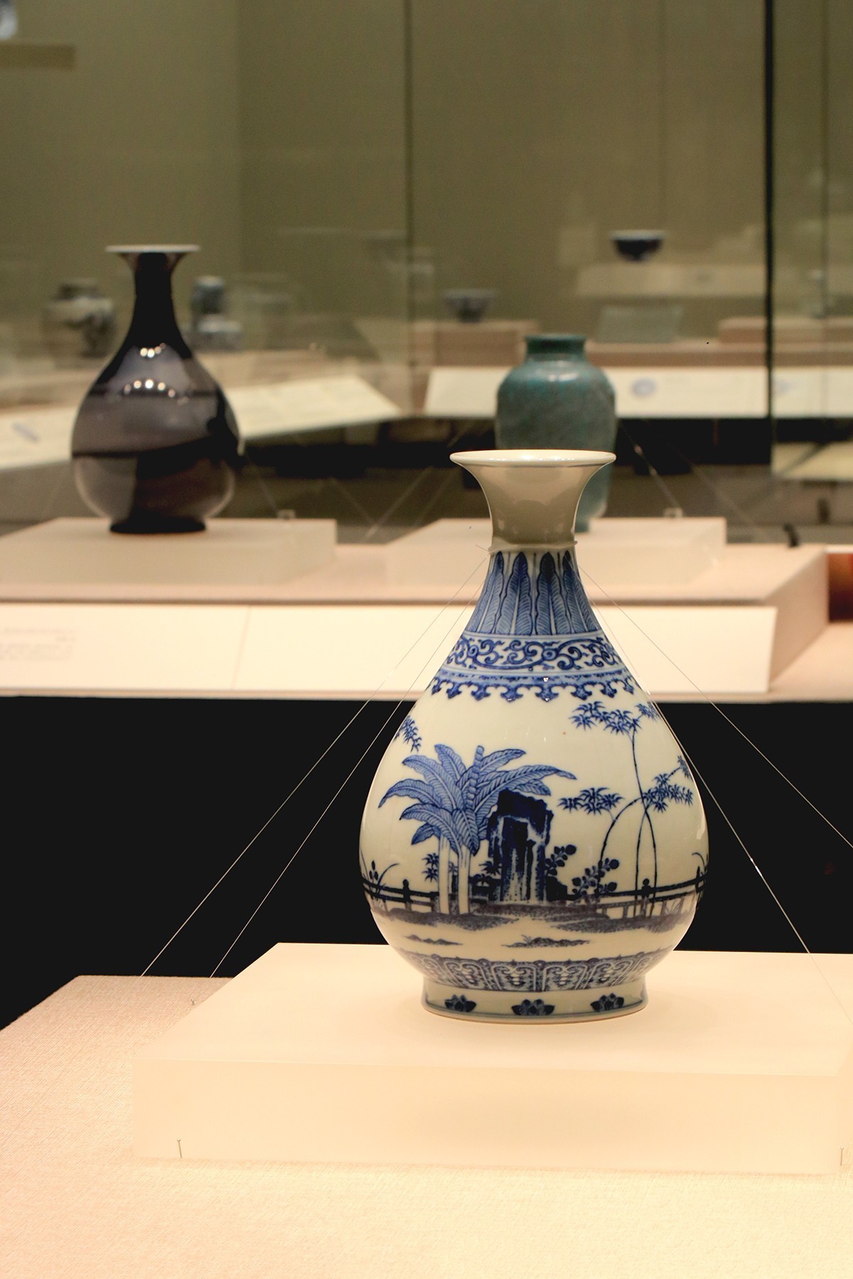 清华艺术博物馆的瓷器展