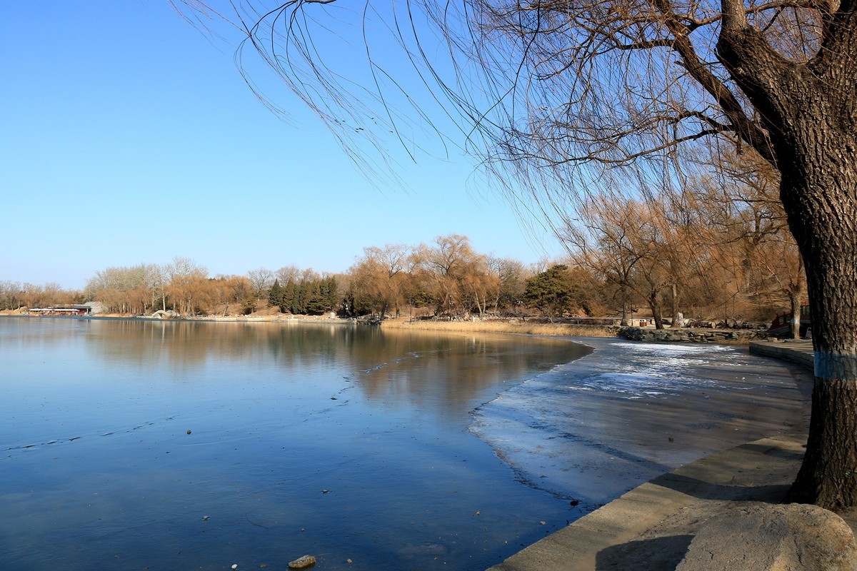 圆明园福海风景