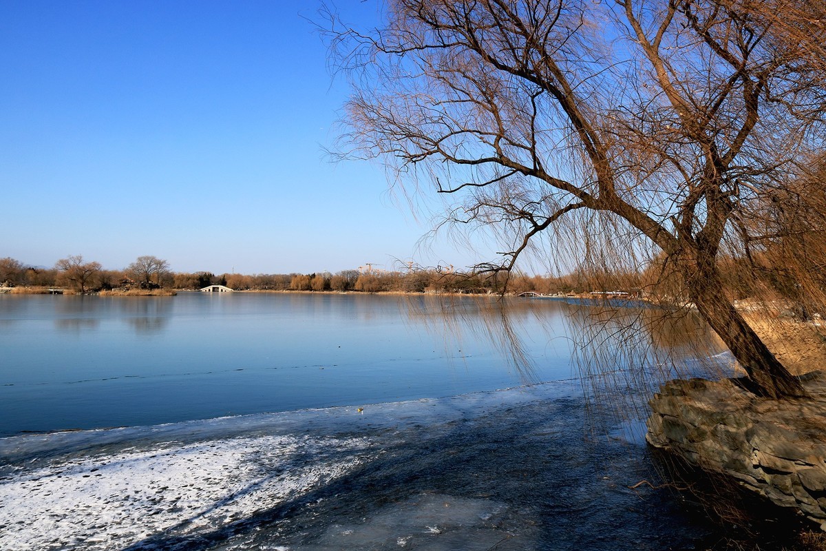 圆明园福海风景