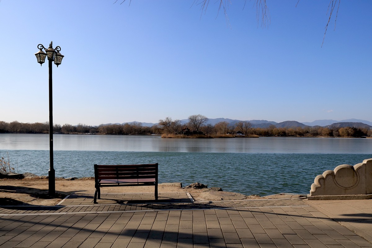 圆明园福海风景