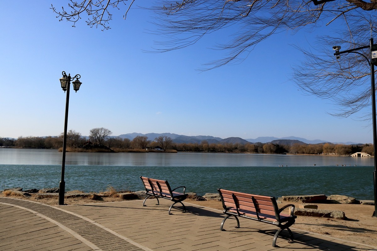 圆明园福海风景