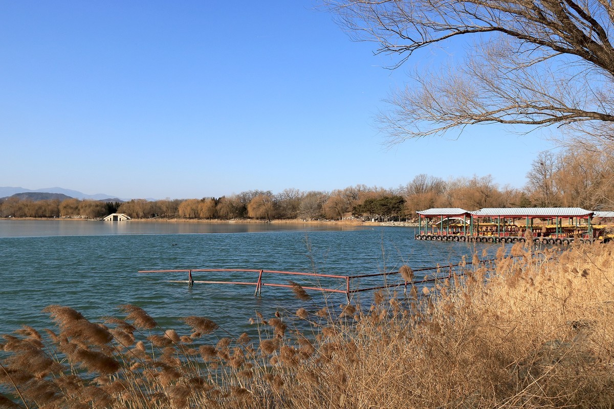 圆明园福海风景