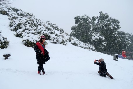 佳能G7xmark2拍雪景