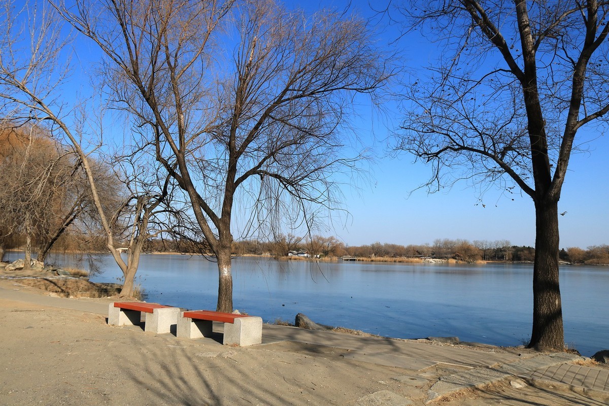 圆明园福海风景