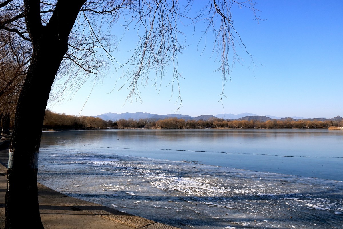圆明园福海风景
