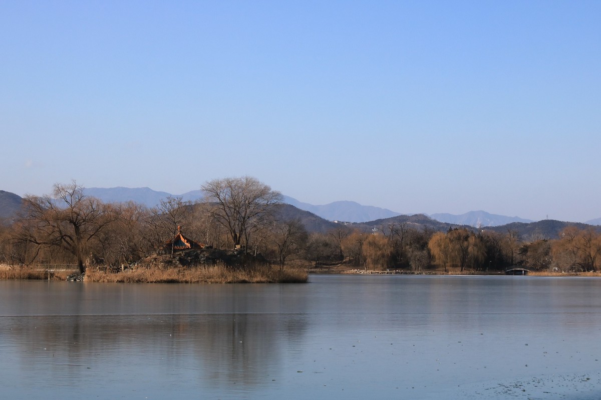 圆明园福海风景