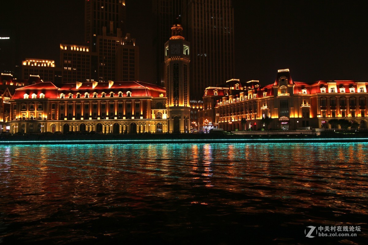 天津海河灣夜景好友點評