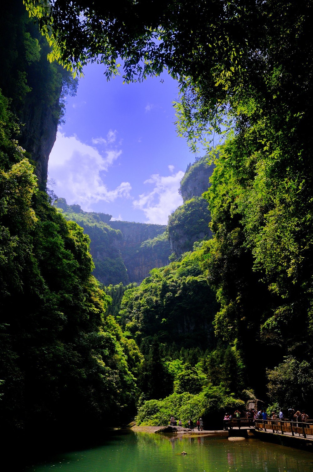 重庆武隆天生三桥景区