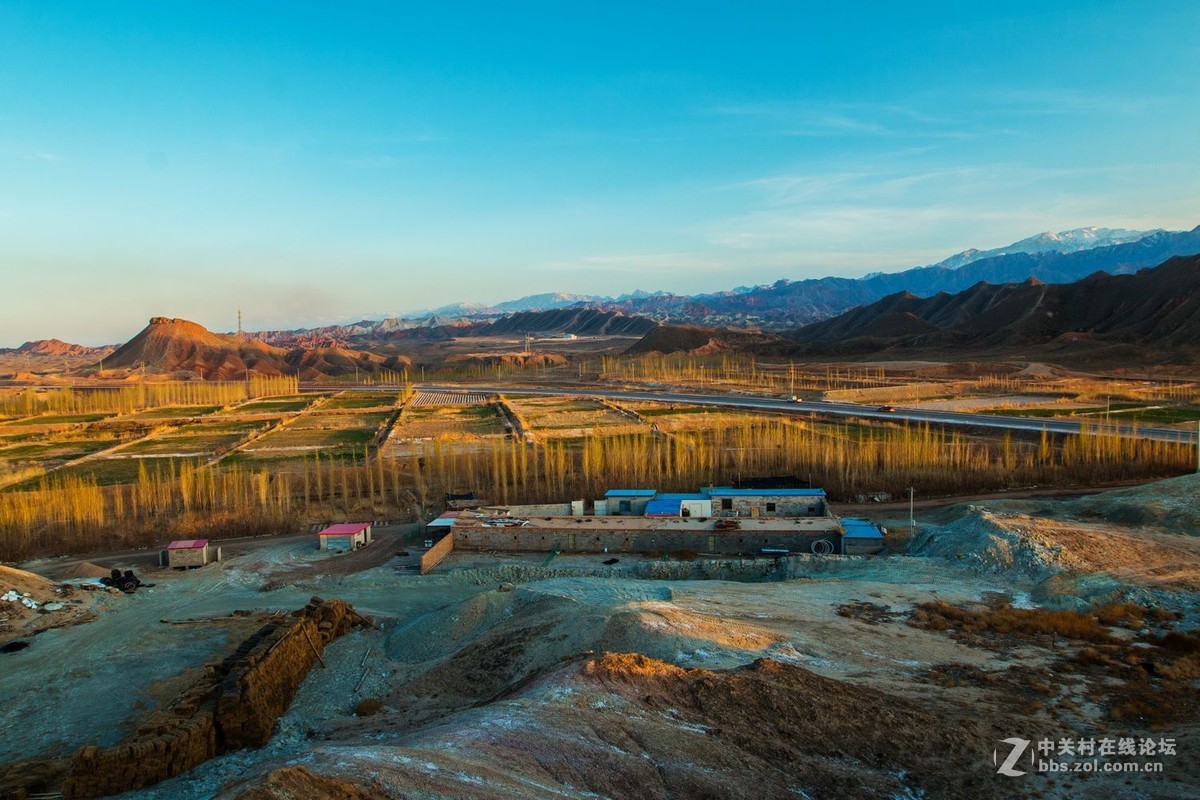 秀丽田园映霞晖（二）祁连山歌