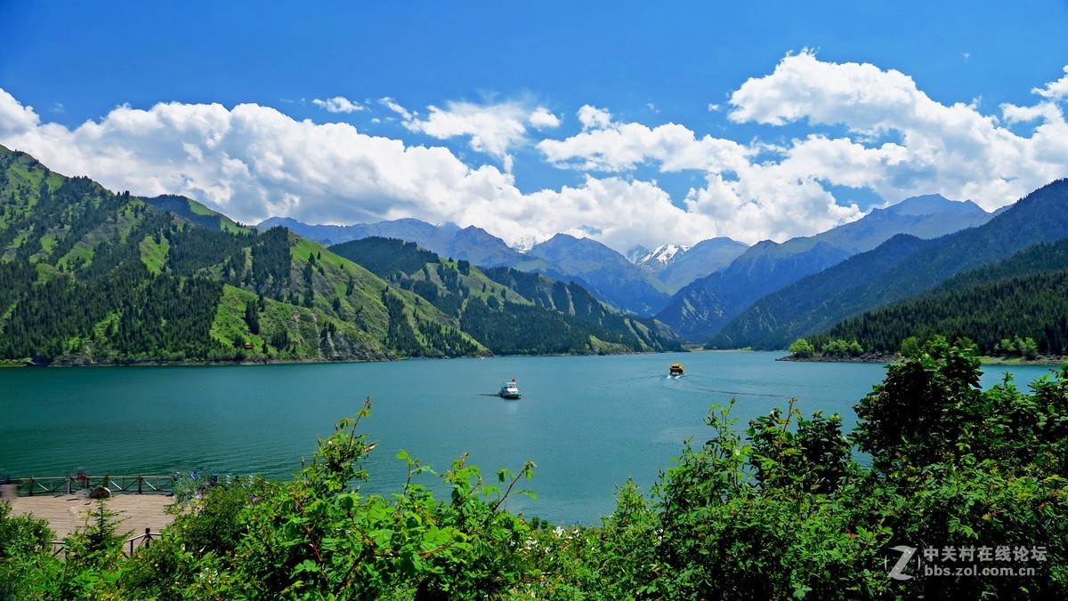 大美新疆阜康市天山天池