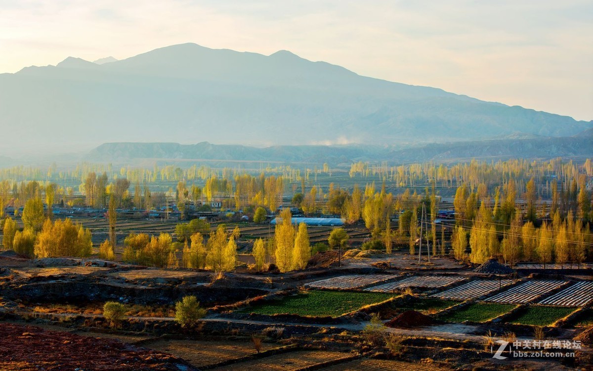 秀丽田园映霞晖（二）祁连山歌
