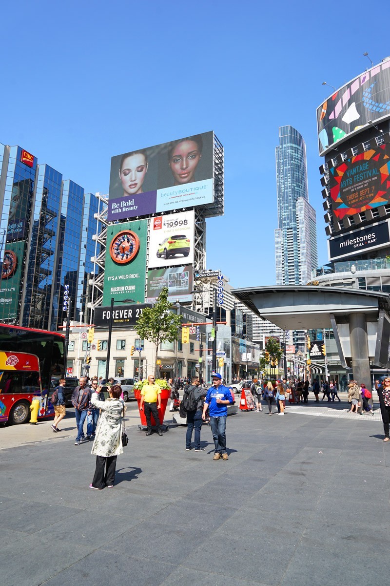 多伦多的downtown市中心