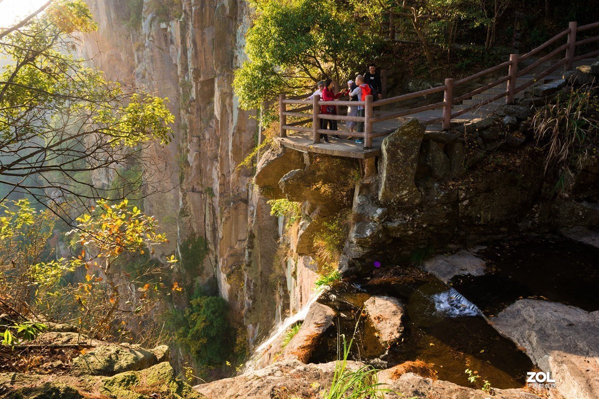 【溪口景区-】--雪窦山--千丈岩瀑布口（6）