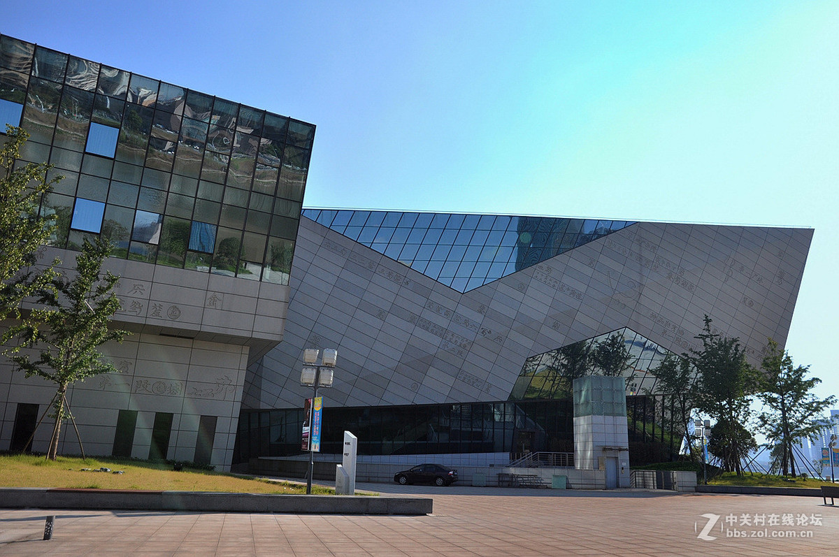 长沙新建的三馆一厅宏伟建筑