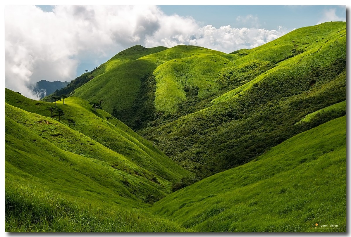 高山草甸武功山