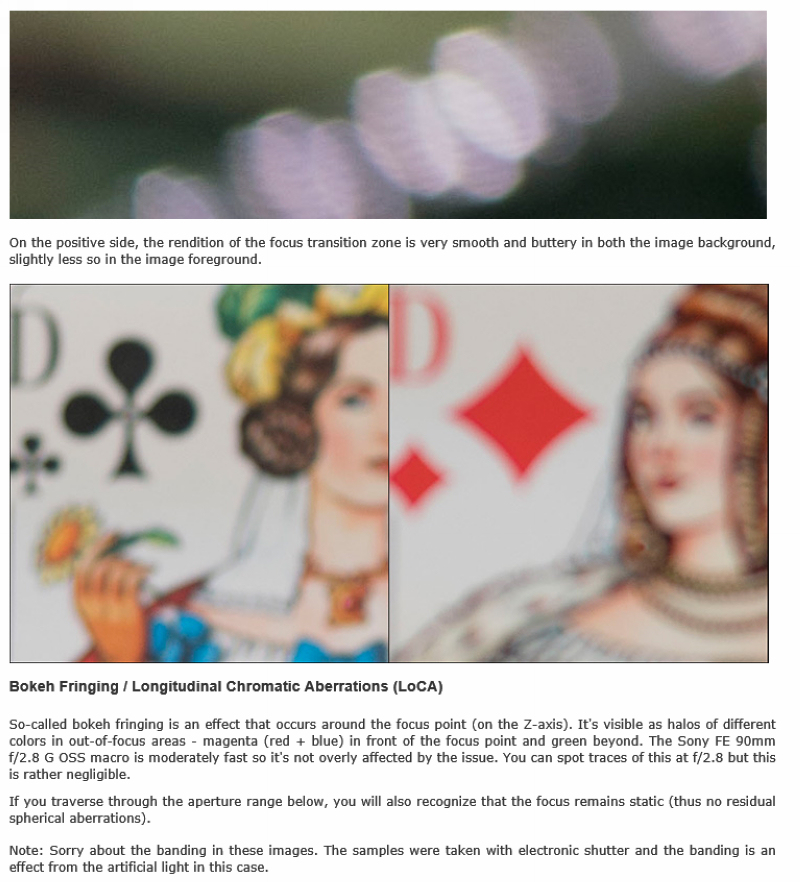 详细介绍Photozone对FE 90mm F2.8/ G OSS Macro的测试（有例照）