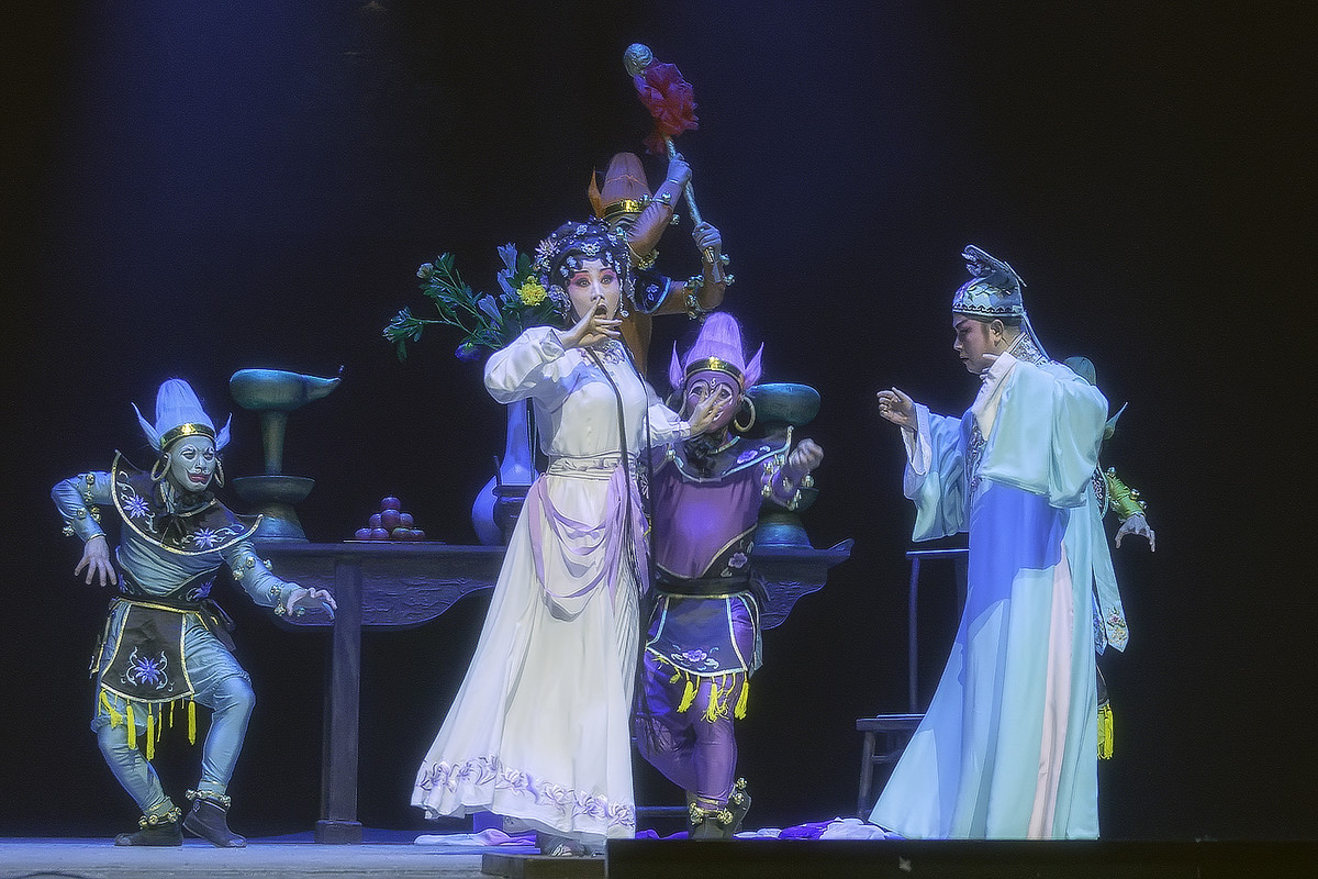 舞台摄影：新编川剧《目连之母》之[为儿愿守寡]